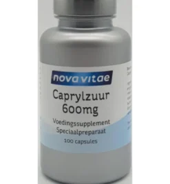 Nova Vitae Caprylzuur 600 Mg (100 capsules)