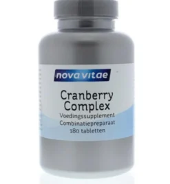 Nova Vitae Cranberry D-mannose complex (180 tabletten)