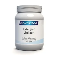 Nova Vitae Edelgistvlokken Knoflook & Parmezaan (250 gr)
