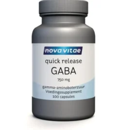 Nova Vitae Gaba 750Mg (100 capsules)