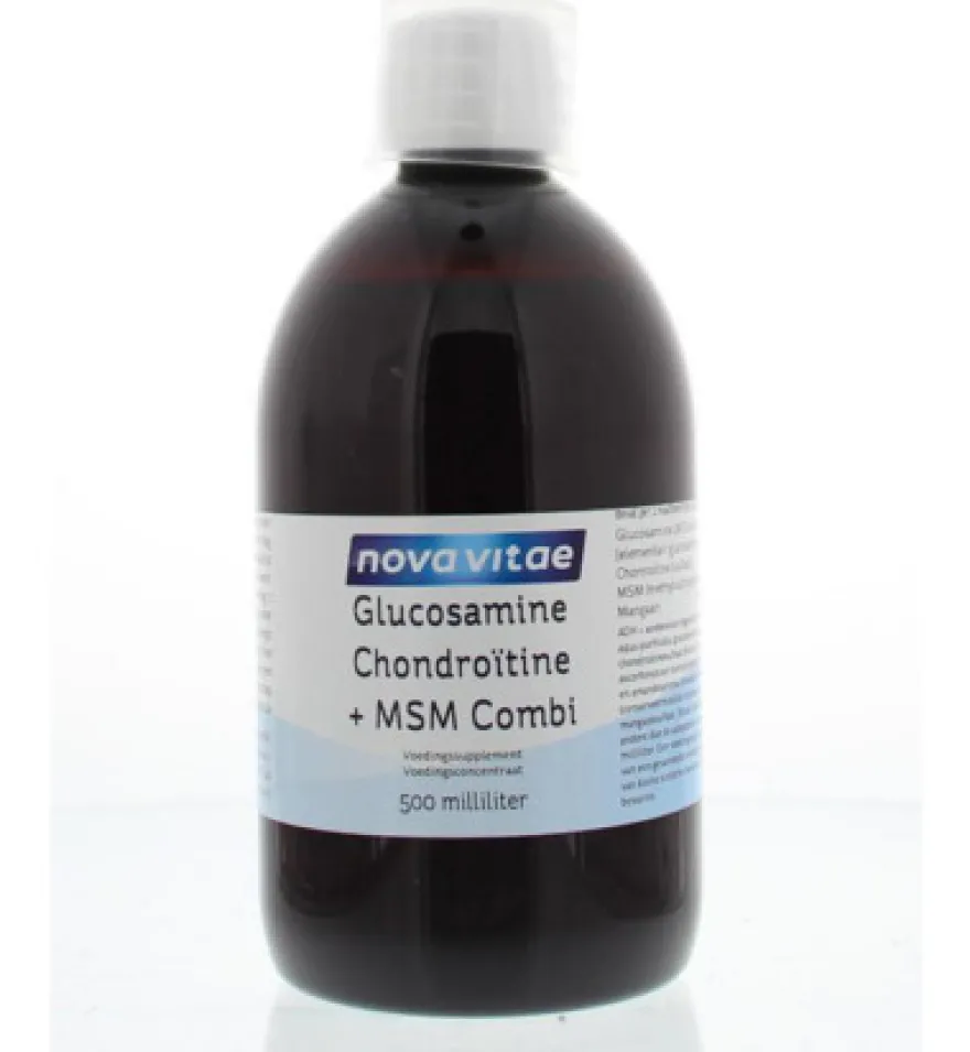Nova Vitae Glucosamine Chondroitine Msm Combi (500 ml)
