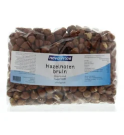 Nova Vitae Hazelnoten Bruin Ongebrand Raw (1000 gr)