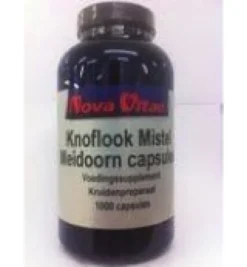 Nova Vitae Knoflook mistel meidoorn (1000 capsules)