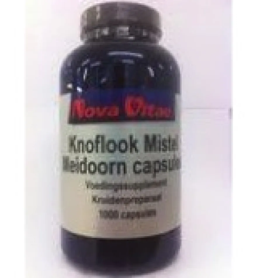 Nova Vitae Knoflook mistel meidoorn (1000 capsules)