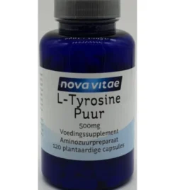 Nova Vitae L-tyrosine puur 500mg (120 vega capsules)