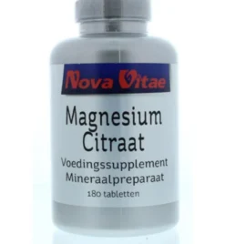 Nova Vitae Magnesium citraat (180 tabletten)