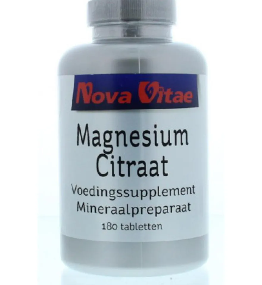 Nova Vitae Magnesium citraat (180 tabletten)