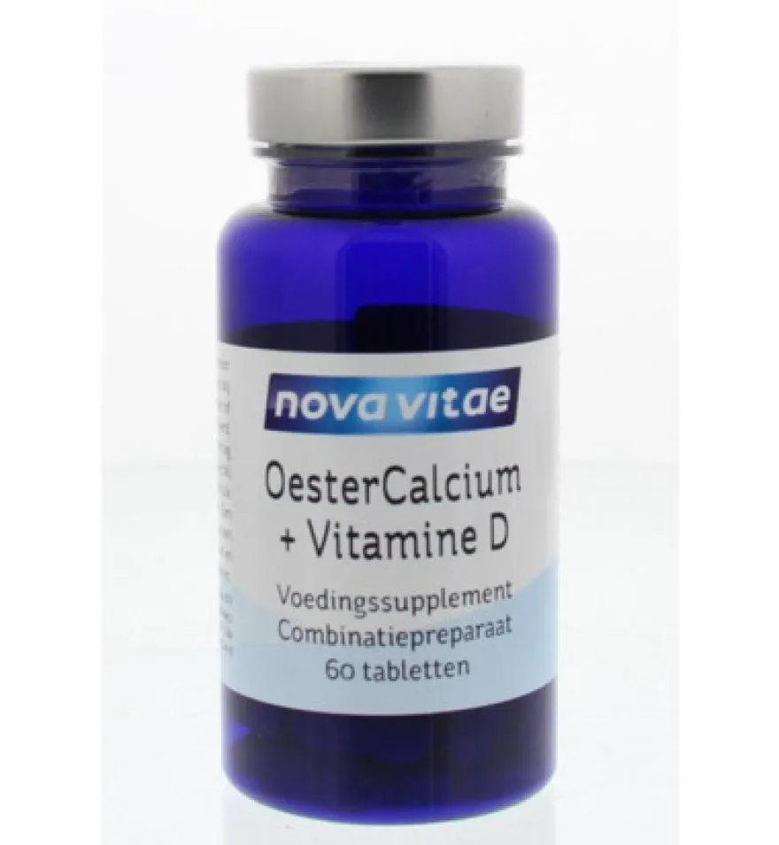 Nova Vitae Oestercalcium Vit D (60 tabletten)