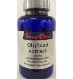 Nova Vitae Olijfblad Extract 500 Mg (60 vega capsules)