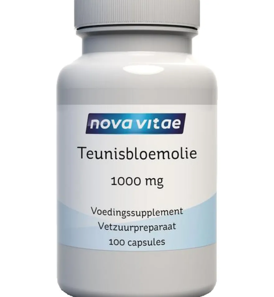 Nova Vitae Teunisbloemolie 1000Mg (100 capsules)