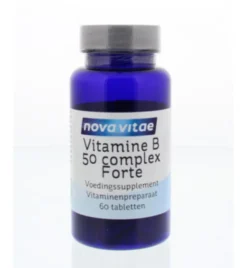 Nova Vitae Vitamine B50 complex (60 tabletten)