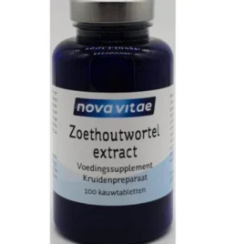Nova Vitae Zoethoutwortel extract DGL (100 tabletten)