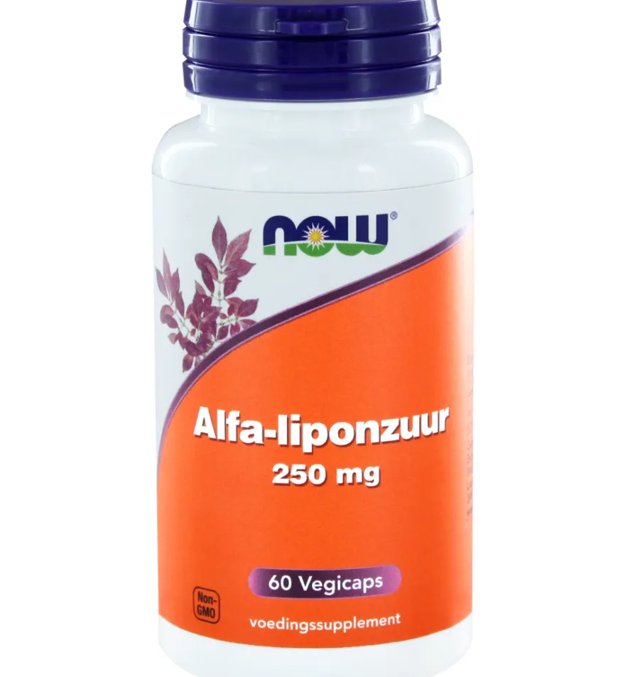 Now Alfa-liponzuur 250 mg (60 vega capsules)