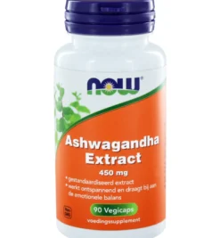 Now Ashwagandha Extract 450 Mg (90 vega capsules)