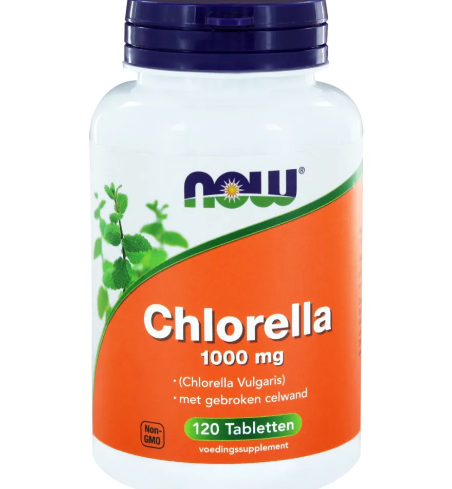 Now Chlorella 1000 mg (120 tabletten)