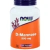 Now D Mannose 500 mg (120 vega capsules)
