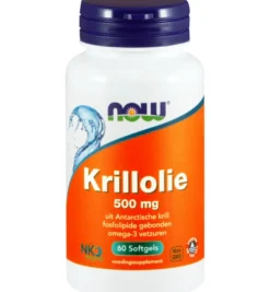 Now Krillolie 500 Mg (60 softgels)