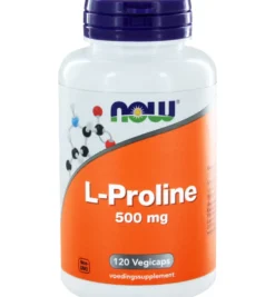Now L-Proline 500 mg (120 vega capsules)