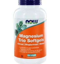 Now Magnesium trio (180 softgels)