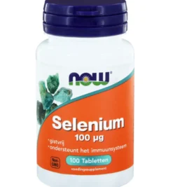 Now Selenium 100 mcg (100 tabletten)