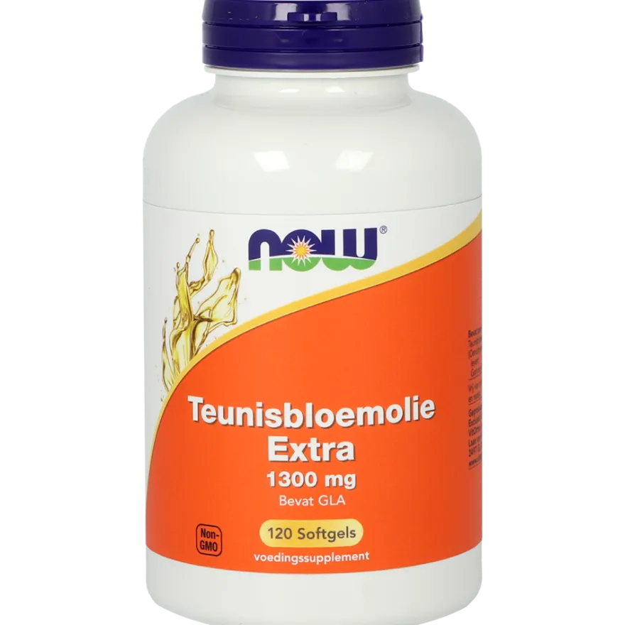 Now Teunisbloemolie Extra 1300Mg (120 softgels)