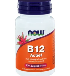 Now Vitamine B12 actief (100 zuigtabletten)