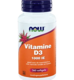 Now Vitamine D3 1000IE (360 softgels)