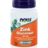 Now Zink gluconaat 50mg (100 tabletten)