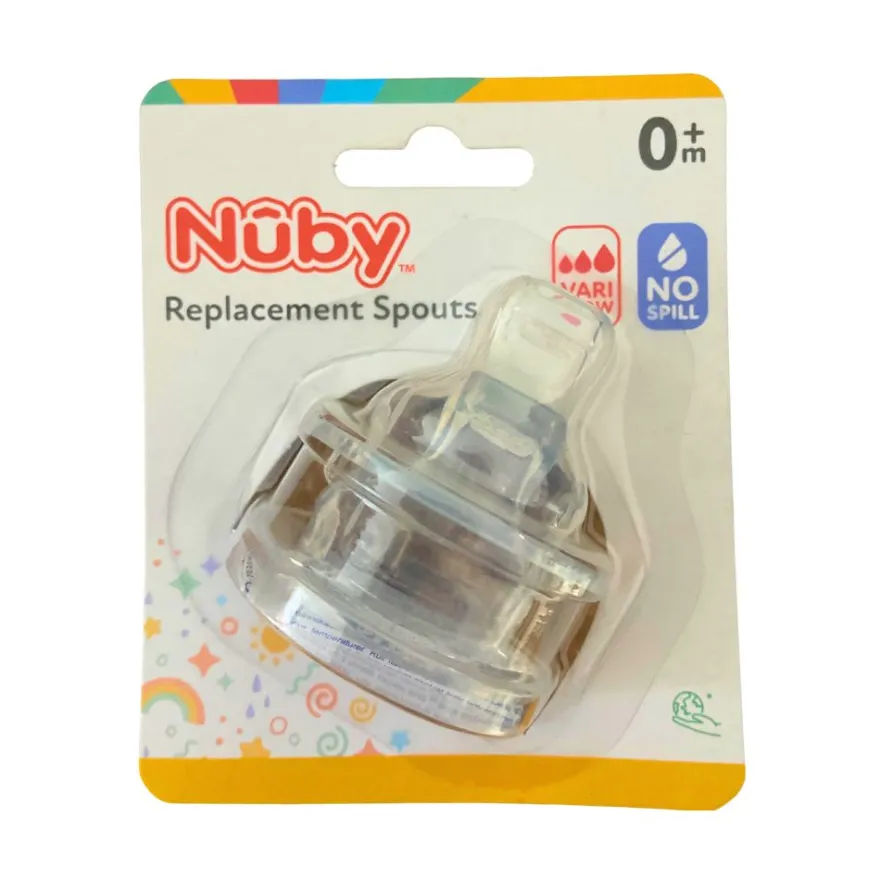 Nuby Eco PP drinktuit anti lek 6+ (2 stuks)