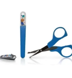 Nuby Nagelverzorgings Set Blauw (1 Set)