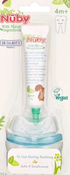 Nuby Tandgel + Gum-eez Bijtspeeltje (15 gr)