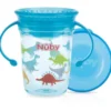 Nuby Wonder cup 240ml aqua 6+ maanden (1 stuk)