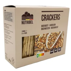 Nutribel Crackers Boekweit Bio (150 gr)