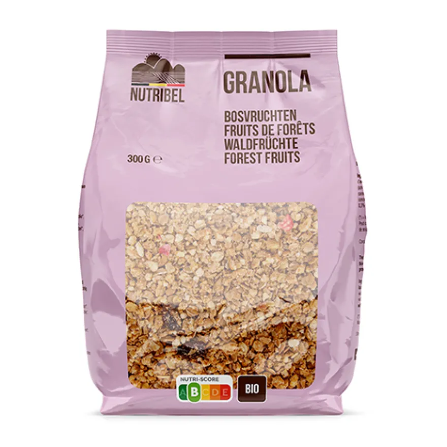 Nutribel Granola Bosvruchten Bio (300 gr)
