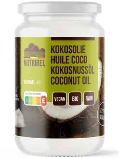 Nutribel Kokosolie Extra Vierge Bio (600 ml)