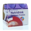 Nutridrink Compact Protein Rode Vruchten (4 X 125 gr)