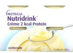 Nutridrink Crème 2 Kcal Protein Vanillesmaak (800 gr)