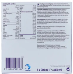 Nutridrink Jucy Plus Peer-vlierbloesem (800 ml)