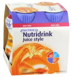 Nutridrink Juice Style Sinaasappel (4 stuks)