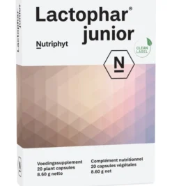 Nutriphyt Lactophar Junior (20 capsules)