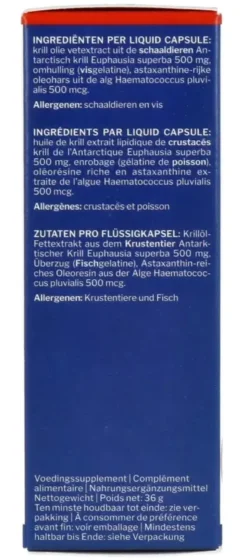 Nutrisan Krill Olie Capsules (60 capsules)