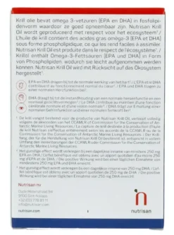 Nutrisan Krill Olie Capsules (60 capsules)