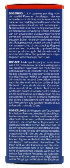 Nutrisan Krill Olie Capsules (60 capsules)