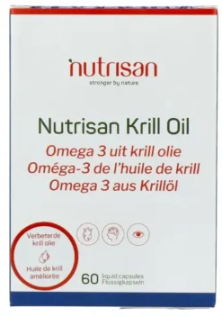Nutrisan Krill Olie Capsules (60 capsules)