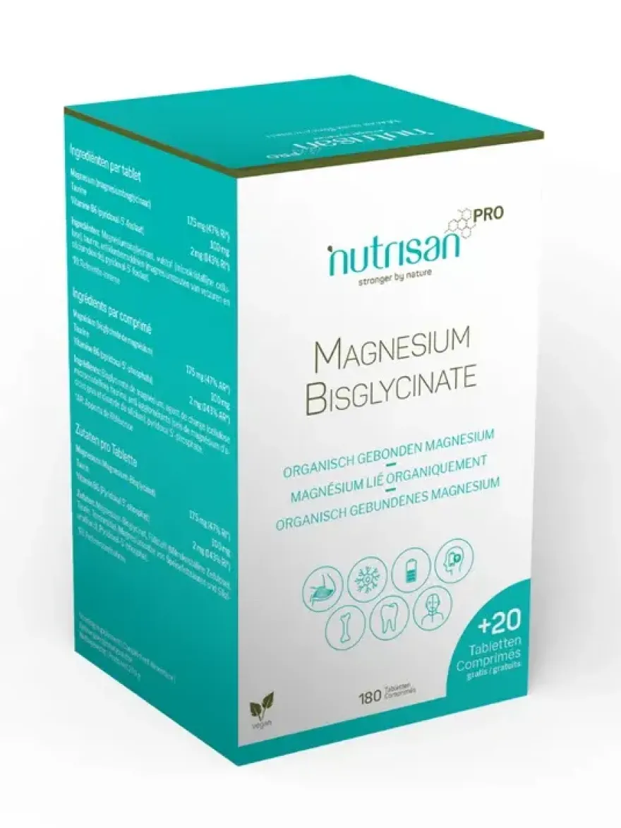Nutrisan Pro Magnesium Bisglycinate Tabletten (200 capsules)