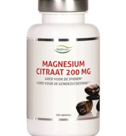 Nutrivian Magnesium citraat 200 mg (100 tabletten)