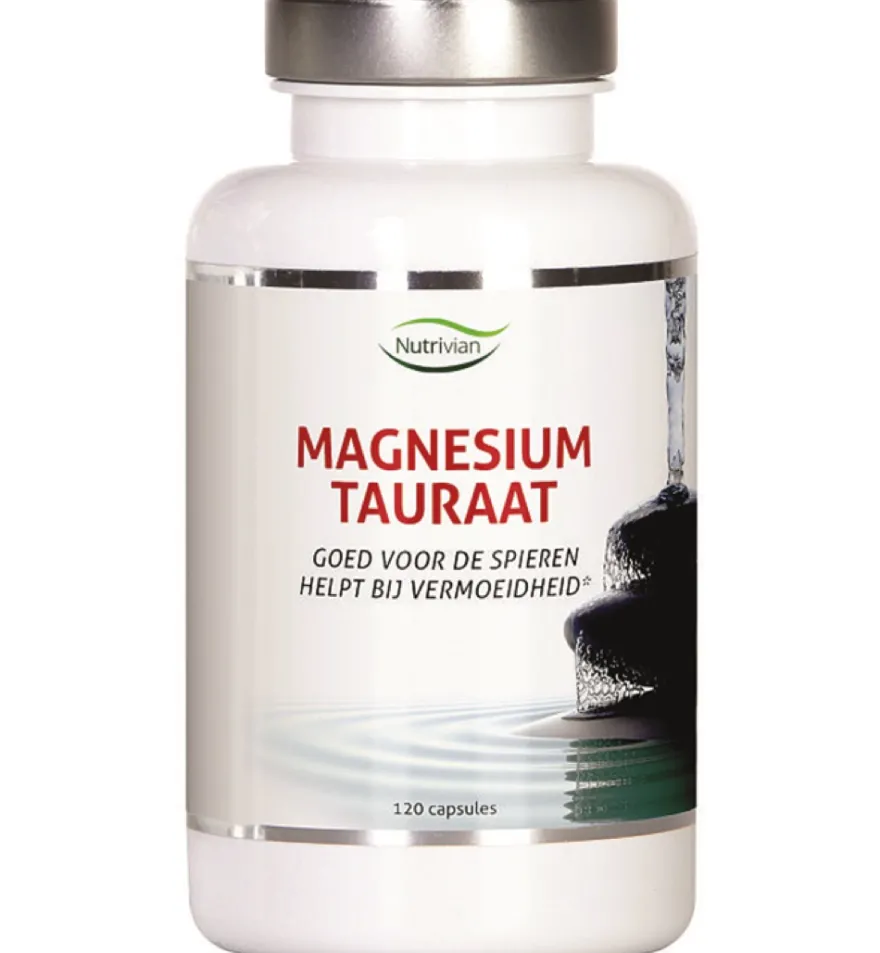 Nutrivian Magnesium Tauraat B6 (120 capsules)