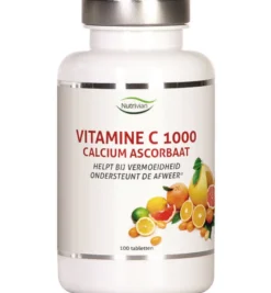 Nutrivian Vitamine C1000 mg calcium ascorbaat (100 tabletten)