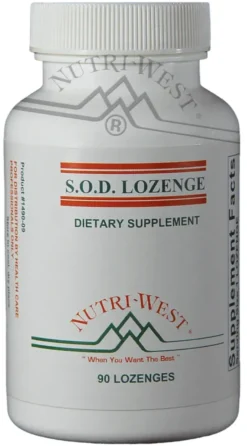 Nutri West Sod Lozenges Zuigtabletten (90 stuks)