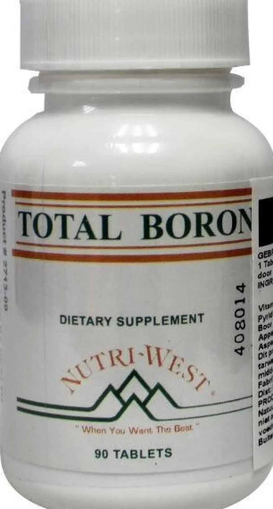 Nutri West Total Boron (90 stuks)
